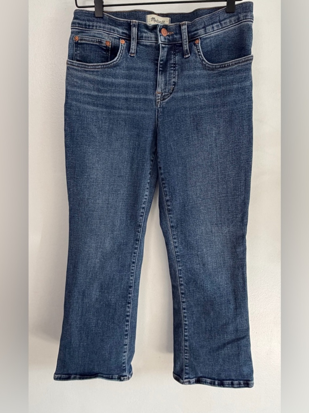 Madewell Petite Kick Out Crop Jeans - Picture 3 of 14